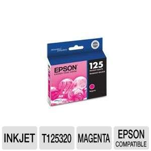 Epson 125 T125320 DURABrite Magenta Ink Cartridge 