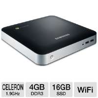   Dual Core B840 1.9GHz, 4GB DDR3, 16GB SSD, Google Chrome, Black