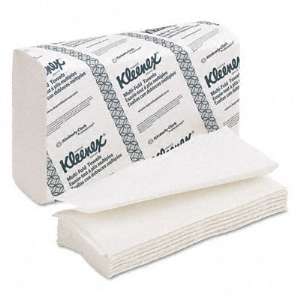 KLEENEX Multifold Paper Towels, 9 1/5 x 9 2/5, White, 150/Pack, 8 