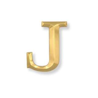   Solid Brass Letter J Monogram Door Knocker MHMJ1 