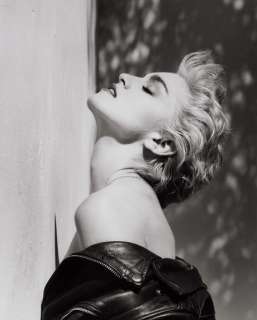 MADONNA LOVELY SILHOUETTE PHOTO   BY HERB RITTS  