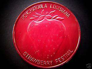 1983 Strawberry Festival Red Al (MardiGras) Doubloon  