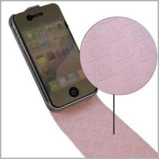 Hello Kitty Flipstyle Handy Tasche für ihren Apple iPhone 4 / 4G