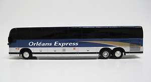 TONKIN PREVOST ORLEANS EXPRESS BUS OFFICIALLY LICENSED PRODUCT 1/64 