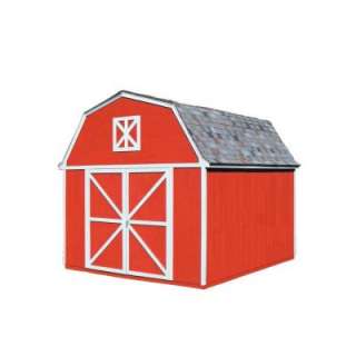 Products Berkley 10 ft. x 14 ft. Wood Storage Building Kit with Floor 
