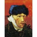 Vincent Van Gogh   Selbstporträt Mit Verbundenem Ohr Und Pfeife, 1889 