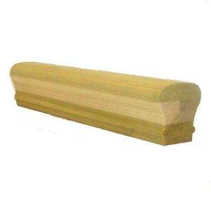 6010 12 In. Unfinished Poplar Handrail (267696) from  