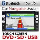 15cm/6 HD Touch Monitor Navigation CD  DVD Autoradi