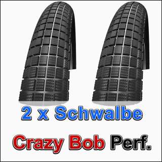 Schwalbe Crazy Bob Performance Draht Reifen 24 x 2,35  60 507 
