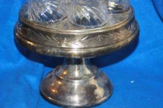 Antique Condiment Castor Cruet Set Rogers Silver Plate  