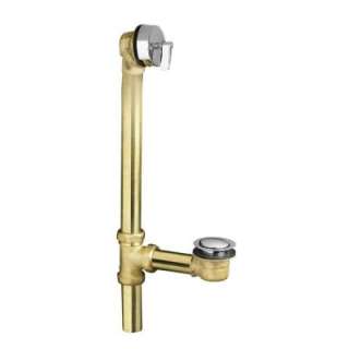KOHLER Iron Works 1 1/2 In. Brass Bath Drain in Polished Chrome K 7103 