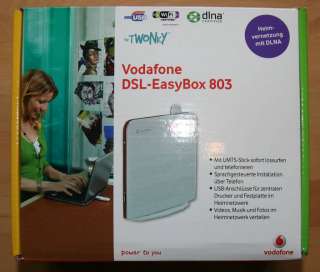 Vodafone DSL EasyBox 803   WLAN Router / Splitter in Baden 