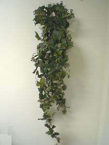 48 GREEN Grape Leaves Hanging Bush Artificial Silk 843252063108 