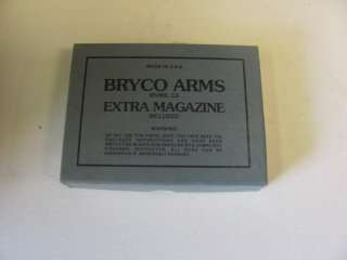 Vintage Bryco Arms With Manual Empty Box  
