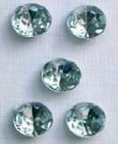  50 Straß Steine, Deko Diamanten, SPITZ 3 D Form, 8 mm 