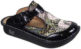Alegria Classic Peace And Love Pattern Womens Clogs  