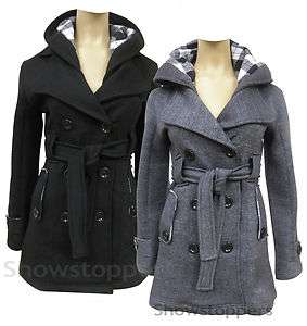 Womens MILITARY Ladies JACKET COAT Black and Charcoal Grey Size 6 8 10 