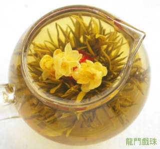 kg,Chinese Blooming Flowering Artistic Green Tea ball  
