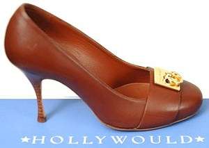 New Hollywould Brown Lisa Pumps Womens Shoes Size 6.5  