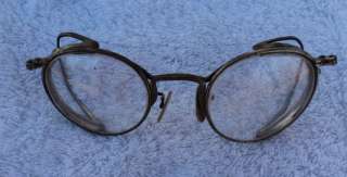 VTG or Antique Metal Eyeglasses Goggles Steampunk Project  