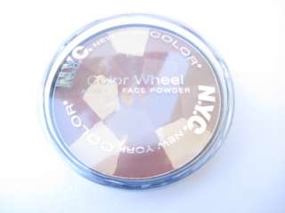 brand nyc new york color product color wheel mosaic face powder shade 