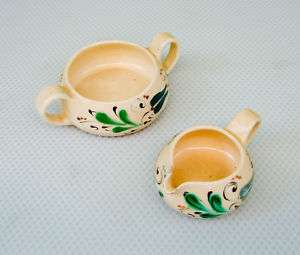 HAK Herman Kahler Sugar Bowl & Creamer Jar Denmark  