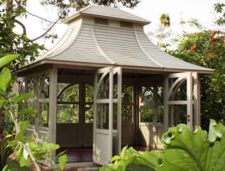 Gartenhaus riesen Pavillon aus Teak Holz NEU Pavillon  