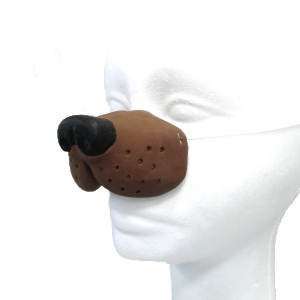 Latex Hundenase mit Gummiband Karneval Fasching Hund  