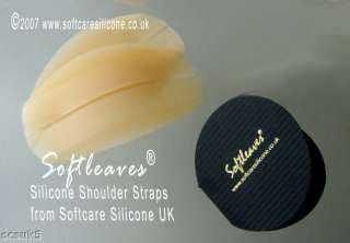 Softleaves Silicon Shoulder Straps/Stop Bra Slipping S  