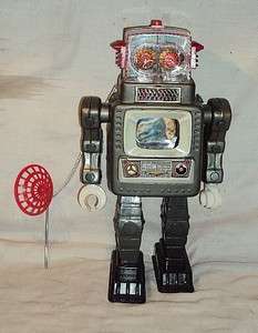 Vintage Alps,Television Spaceman Robot Japan Battery Oprated with 