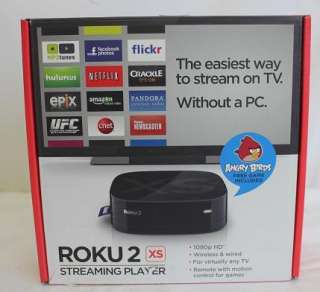 Roku 2 XS 1080p Streaming Player HDMI Wireless Wifi TV Stream 3100R 