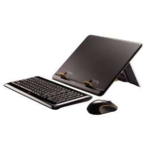 Logitech Notebook Kit MK605 Halterung, Tastatur und Maus schnurlos 