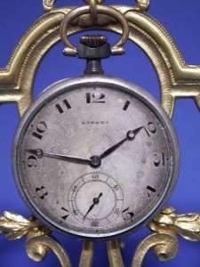 Vintage Eterna Grand Prix Swiss Pocket Watch  
