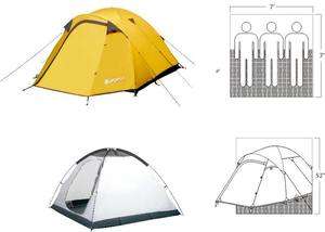 Person Mt Washington Tent by Gigatent NEW  