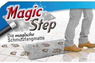 Magic Step NEU (magische Schmutzfangmatte Fußabstreifer Fußmatte) in 
