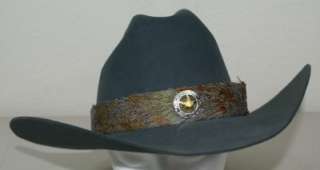 Brand New GIDDY YUP 11HB11 Feather Hatband RAWHIDE Pheasant Crest 