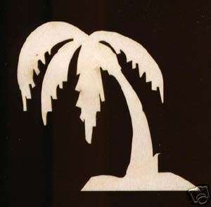 Palm Tree Plaque Sign 12 Unfinished Wood Cutout#287 12  