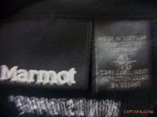 Marmot. Windstopper Soft Shell.Fleece Lined Jacket. Mens XL.Black 