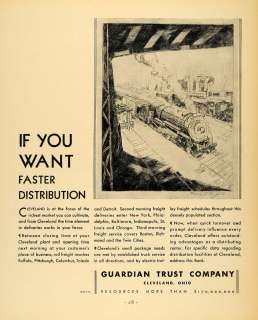  rare by artist what s new vintage art 1930 ad guardian trust bank 