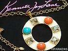   JAY LANES KJL SOUTH HAMPTONS ENAMEL & CRYSTAL COUTURE NECKLACE NEW