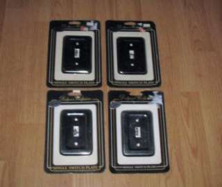 vintage modern chrome switchplates switch plates NOS  