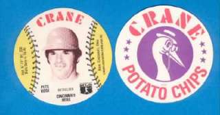 1976 Crane Baseball Disc PETE ROSE  