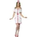  Kostüm SEXY NURSE SPITZE Karneval Krankenschwester L 