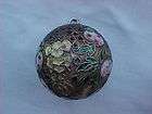 Lt. Blue Butterfly Cloisonne Christmas Ornament. items in 