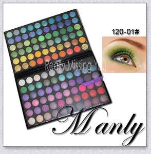 Layer Manly 120 Color Eyeshadow Cosmetic Eye Shaodow  