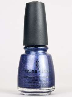 China Glaze C C Courage, violettsilber Frost Effekt   