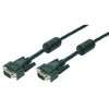 LogiLink VGA Monitor Kabel 1,8m HD DSUB 15 pin(männlich/männlich, 2 