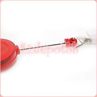 Retractable Cable Reel Id Card Badge Key Mobile holder  