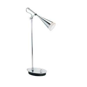  Adesso Beacon Desk Lamp, Chrome