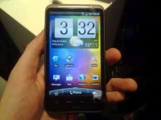 HTC Desire HD   Black (Unlocked) Smart Phone  